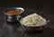 Indian Cuisine Jeera Rice With Dal Tadka