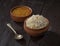 Indian Cuisine Jeera Rice With Dal Tadka