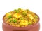 Indian Cuisine Mattar Paneer is a Vegetarian North Indian Dish