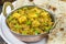 Indian Cuisine Mattar Paneer is a Vegetarian North Indian Dish