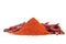 Indian cuisine-Sun dried red chili ground to powder