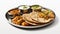 Indian Culinary Extravaganza - Vibrant Thali Platter