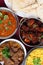 Indian curries from above