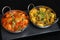 Indian Curry Dishes ob Food Warmer