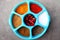 Indian delicious ingredients, Indian Masala, Indian spices top view