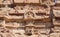 Indian design of relief on 7th century temples in Pattadakal of Karnataka, India. UNESCO World Heritage site