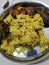 Indian dish fries khichuri