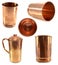 Indian dishware made of copper