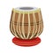 Indian drum table music instrument