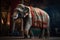 Indian elephant sacred animal generative ai