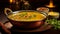 Indian famous Punjabi cuisine: Dal Makhni