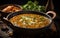Indian famous Punjabi cuisine: Dal Makhni