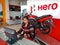 an indian female computer operator working at hero motorcycle service center into the help desk in India January 2020