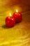 Indian festival Diwali , Glowing apple shape candle