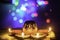 Indian Festival Diwali Oil Lamp Decoration