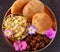 Indian festival prasad meal for udyapan