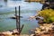 Indian Fishing Platforms on The Columbia River