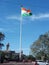 Indian Flag Gwalior City salute