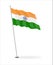 indian flag illustration vector image