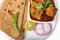 Indian Food - Chapati & Chicken