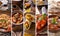 Indian food collage