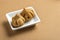 Indian Food: Modak, Maharashtra Sweet Dish, favourite sweet of lord ganesha, greeting card design