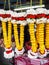 Indian Garland selling in a store in India Town