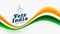 indian general loksabha election concept banner design