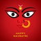 Indian godess durga devi face background