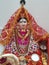 Indian Godess during Navaratri season.