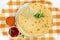 Indian gujrati snack khakhra or crispy roti or crispy chapati bread