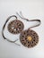 Indian handmade dreamcatchers made with  leather in Canada on a white background