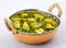 Indian Healthy Cuisine Palak Paneer Served With Tandoori Roti or Salad