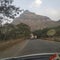 Indian high way in transport trucks mountains