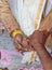 Indian hindu bengali wedding ritual before wedding