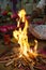 Indian Hindu Religious Festival Fire Puja Havan at Tripura Kumarghat