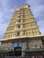 Indian historic famous temple at Karnataka state Mysore city
