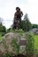 Indian Hunter with dog, Cooperstown, New York, USA