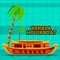Indian Kerala Houseboat representing tourism in India