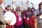 Indian lamabada women tribal dance