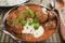 Indian Meatball or Kofta Curry in a Balti Dish