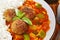 Indian Meatballs and Tomato Sauce