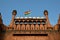 Indian National Flag on Lahore gate of Red Fort a unesco world heritage site