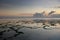 Indian Ocean at Dawn off the coast of Zanzibar