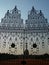 Indian Parliament buildings in New Delhi, India