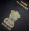 Indian passport cover page