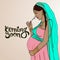 Indian pregnant woman in pregnancy dress is prepared for maternity