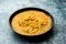 Indian Ragda Curry made with dried white peas or safed vatana, served in a bowl