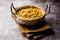 Indian Ragda Curry made with dried white peas or safed vatana, served in a bowl