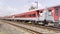Indian railway train from Vadodara Gujarat India